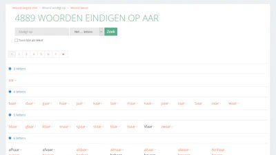 Woorden.org - (Rijm)woordenboek, spreekwoorden en citaten op één plek