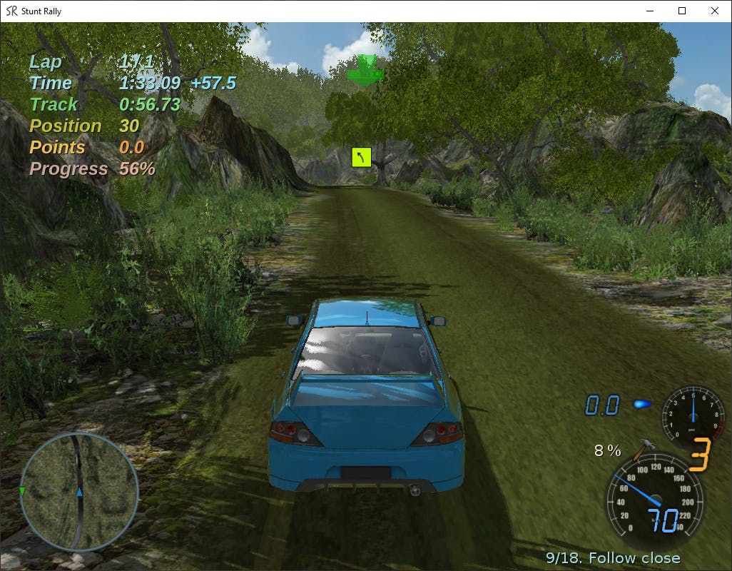 Stunt Rally - Een racegame met een schat aan parcoursen