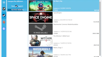 Steam Library Manager - Beheer centraal games van Steam, Origin én Uplay