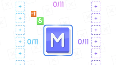 Make 11! - Tel getallen bij elkaar om 11 te maken