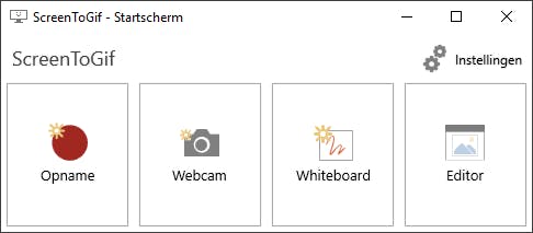 ScreenToGif - Leg schermactiviteit vast als geanimeerd gif-bestand