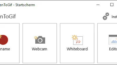 ScreenToGif - Leg schermactiviteit vast als geanimeerd gif-bestand
