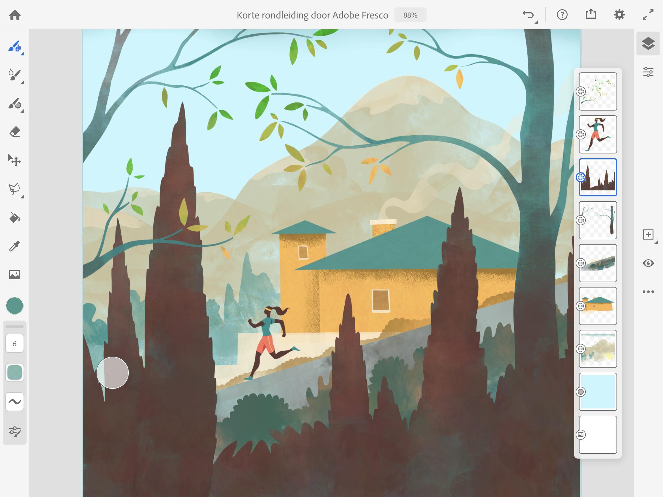 Adobe Fresco - kunstzinnig op iPad