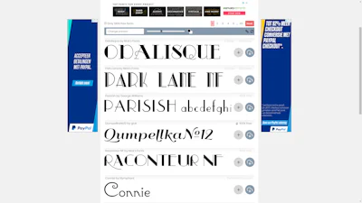 FontSpace - ruim 60.000 lettertypen