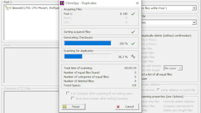 CloneSpy - dubbele bestanden vinden