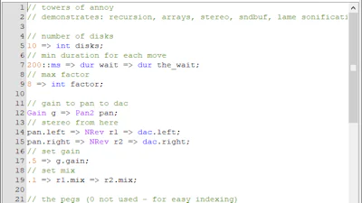 ChucK - Een programmeersysteem om muziek mee te maken
