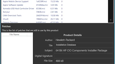 PatchCleaner - Ruim overbodige installatiebestanden op