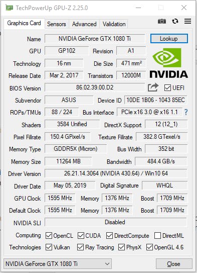 GPU-Z - Houd het wel en wee van de grafische kaart in de gaten