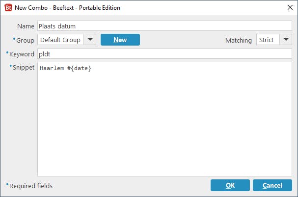 Beeftext - Een van de simpelste macro-programma’s
