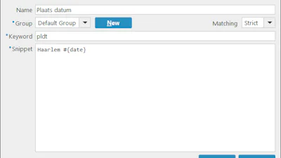 Beeftext - Een van de simpelste macro-programma’s
