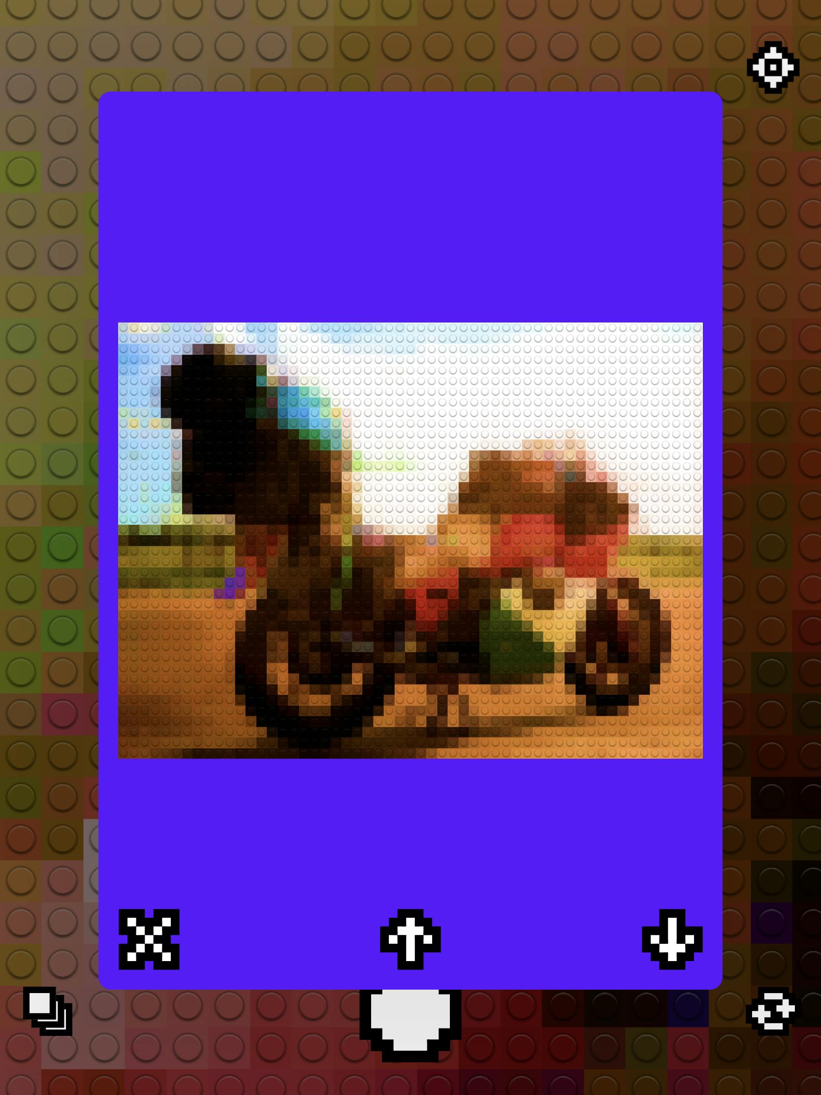 Bricks - Maak bewegende of stilstaande Lego-tableaus