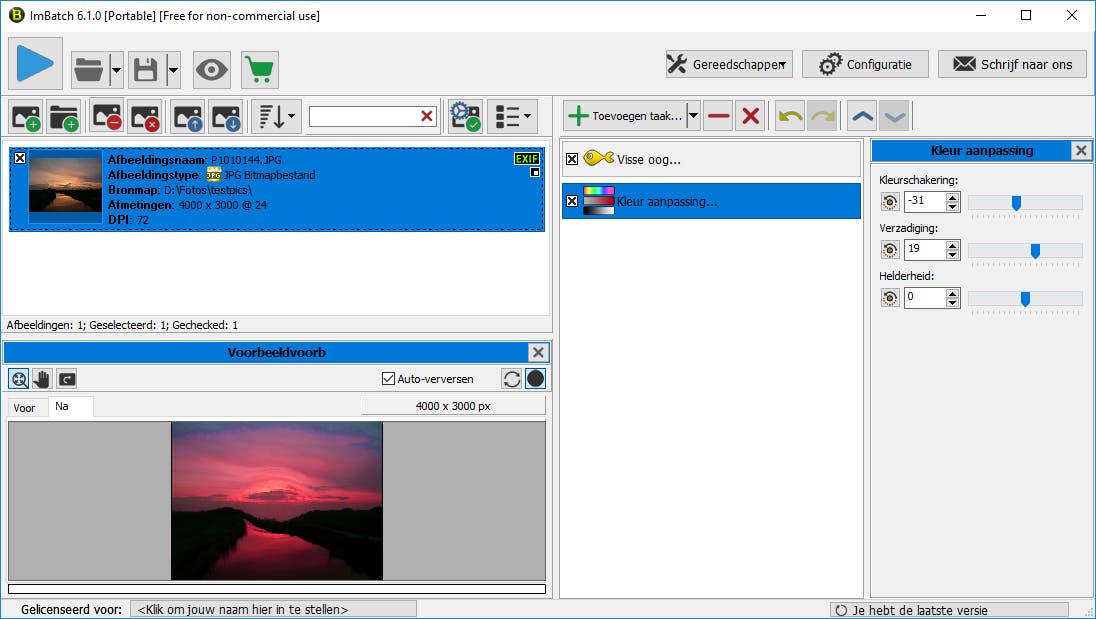 ImBatch - Bewerk foto's volautomatisch