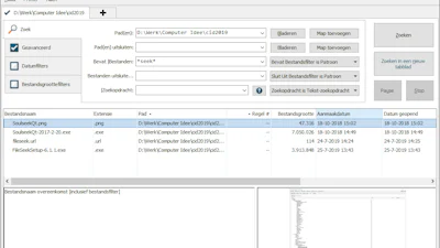 FileSeek - Een zeer uitgebreide en snelle bestandszoeken