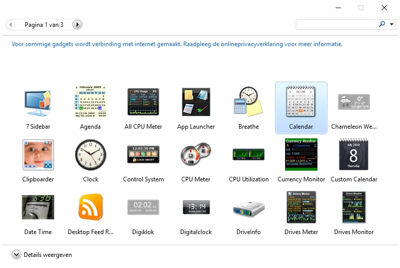 8GadgetPack - Fleur uw bureaublad op met gadgets
