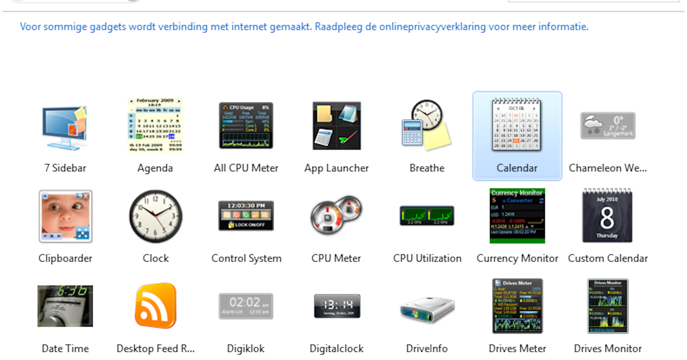 8GadgetPack - Fleur uw bureaublad op met gadgets