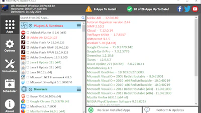 Patch my PC - Veel bekende programma’s in één keer tegelijk updaten