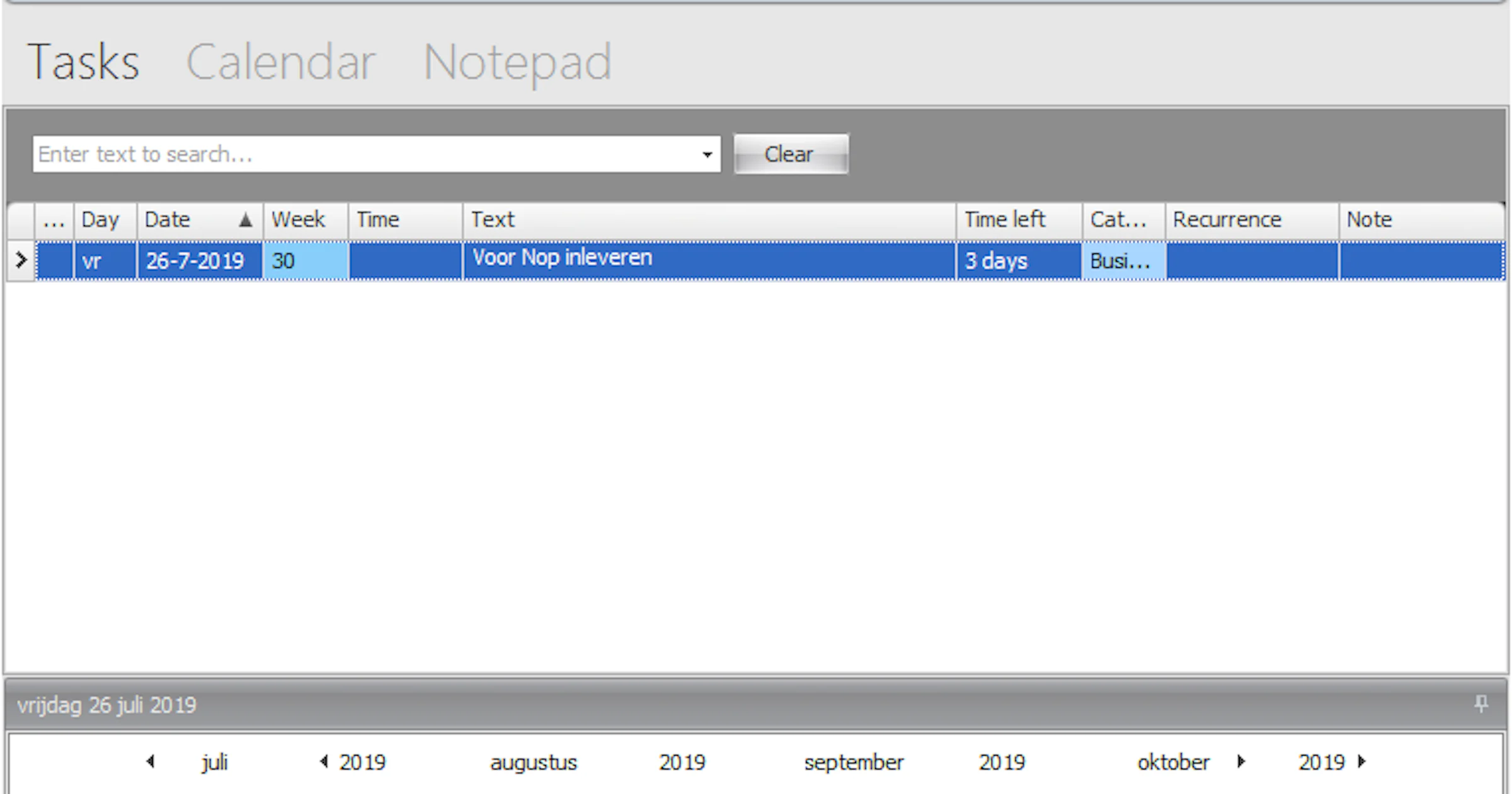 Desktop Reminder 2 Xcopy Version - Al uw verplichtingen in een handig overzicht mét alarm