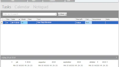 Desktop Reminder 2 Xcopy Version - Al uw verplichtingen in een handig overzicht mét alarm