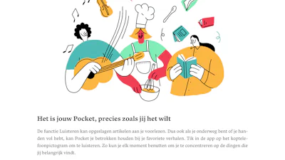 Pocket - Benader interessante content uit allerlei bronnen vanaf een centrale locatie