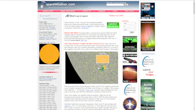 Spaceweather - Al het weer waarover Gerrit Hiemstra u niet vertelt