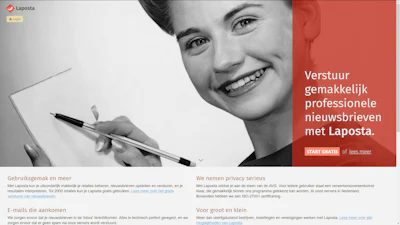 Laposta - Stuur gratis nieuwsbrieven naar maximaal 2000 relaties