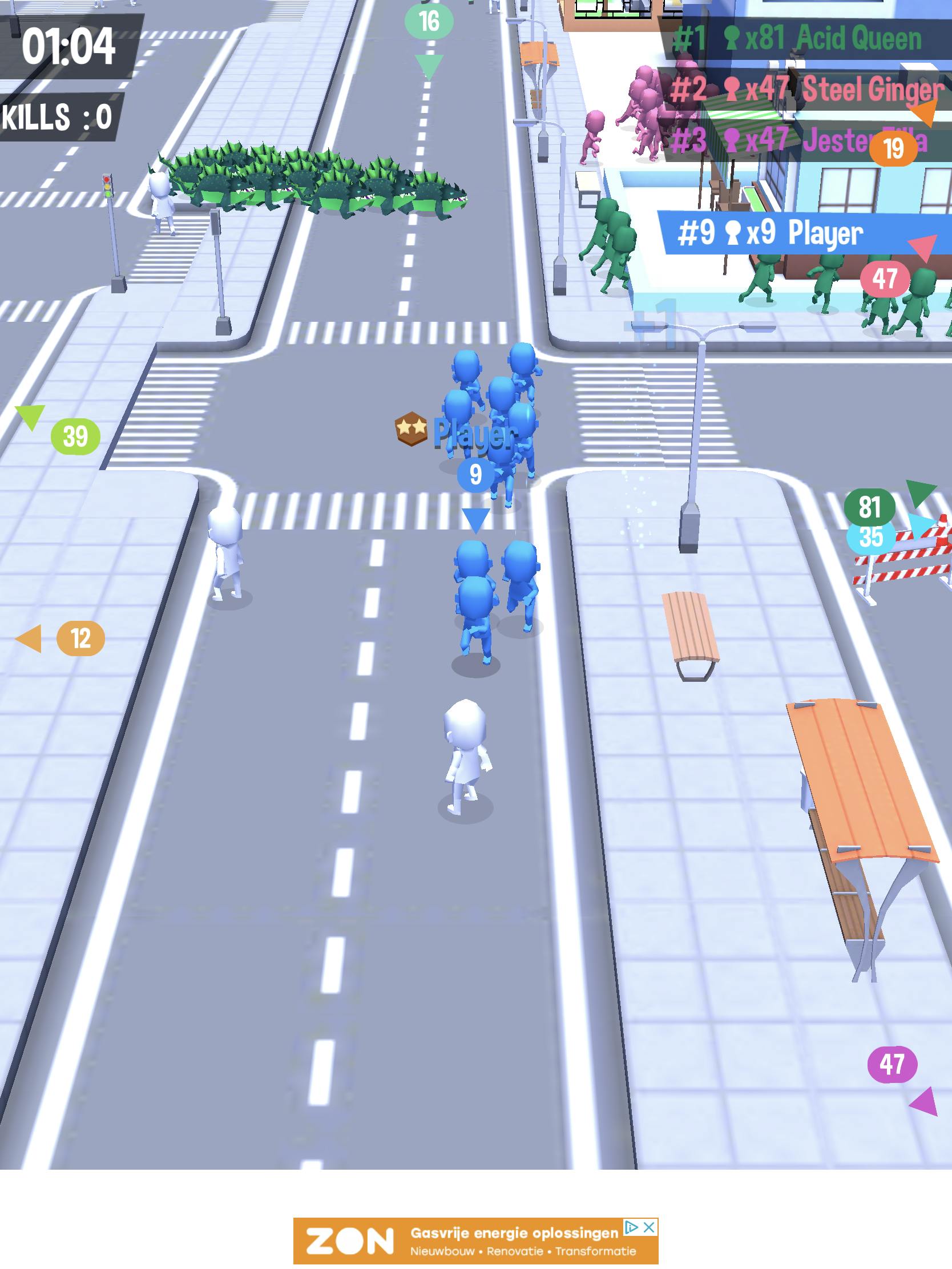 Crowd City - Verover met uw bende de hele stad