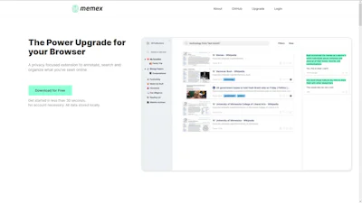 Memex - Log je surftochten vast