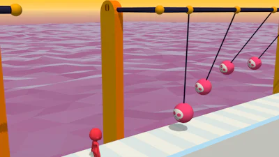 Apenkooi - Hindernisbanen voor gevorderden