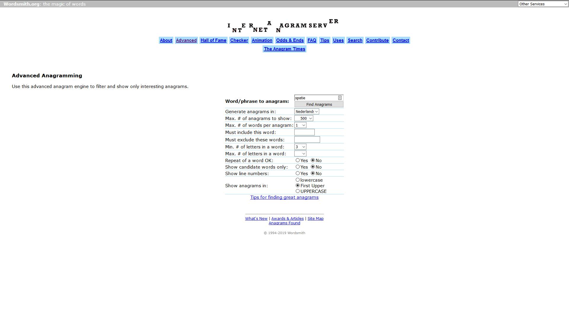 WordSmith - Speeltjes voor taalliefhebbers