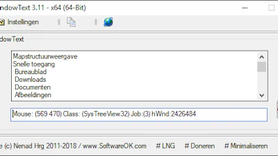 GWT - Kopieer teksten uit Windows-vensters