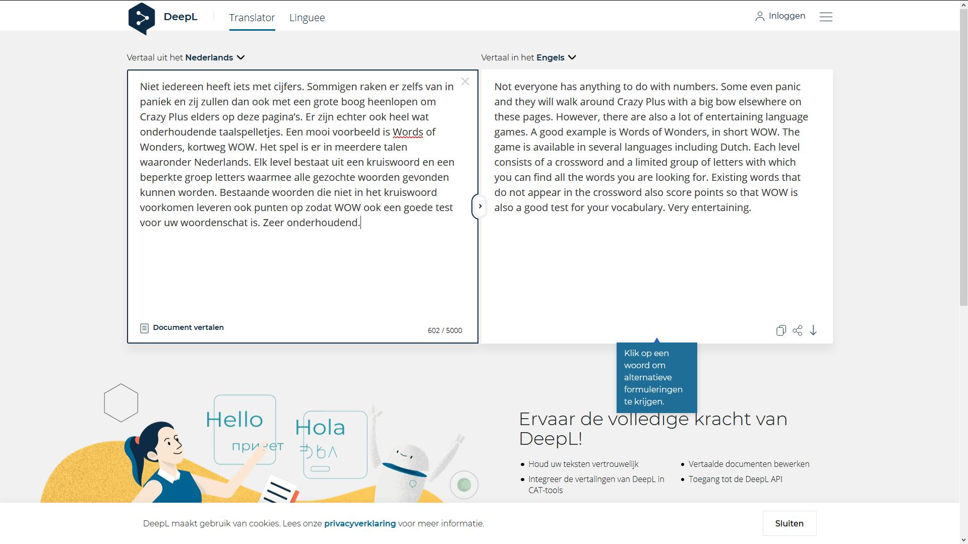 Deepl - Een indrukwekkende nieuwe vertaalhulp