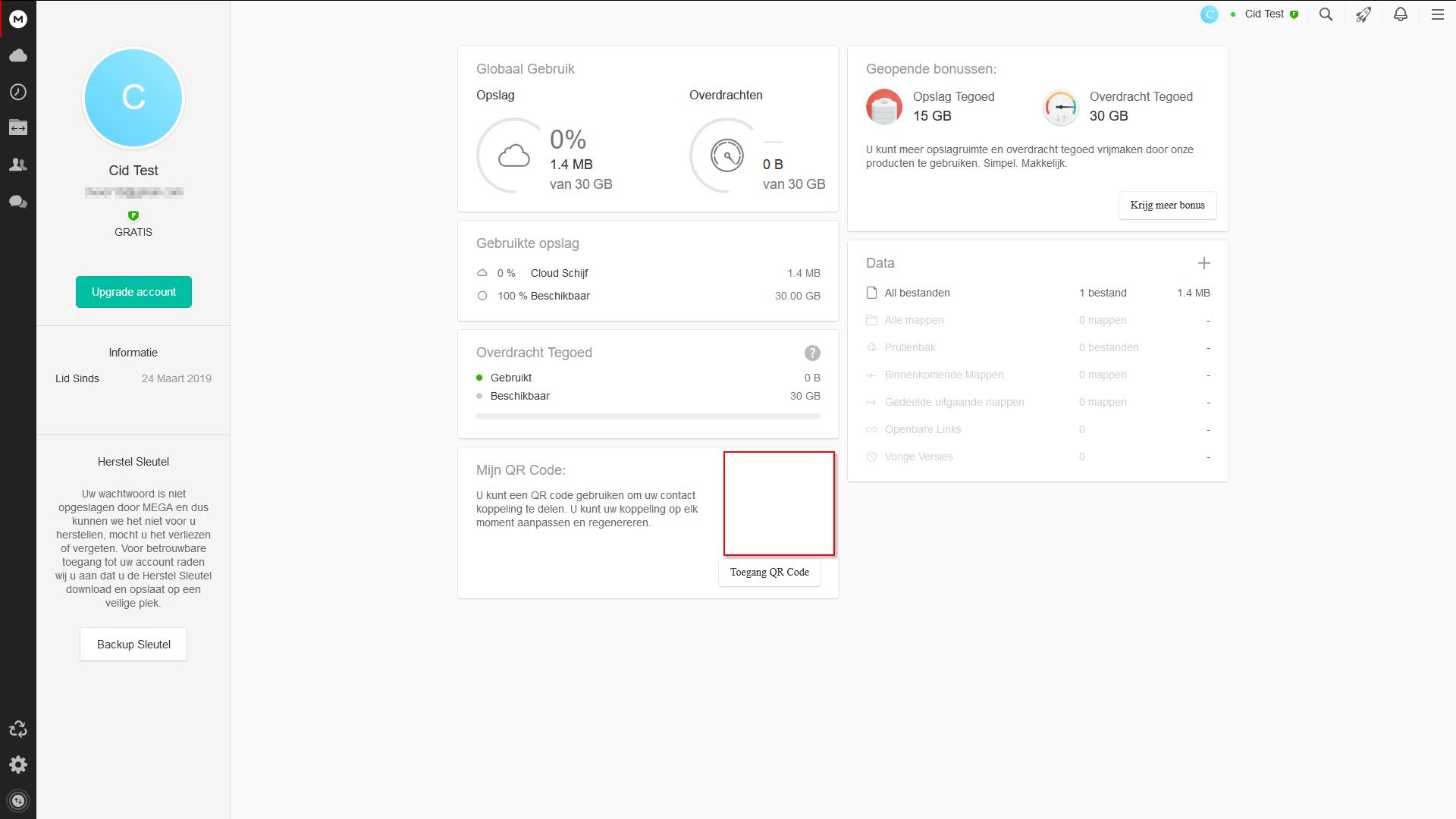 MEGA - Tot 50 GB gratis cloud-opslag