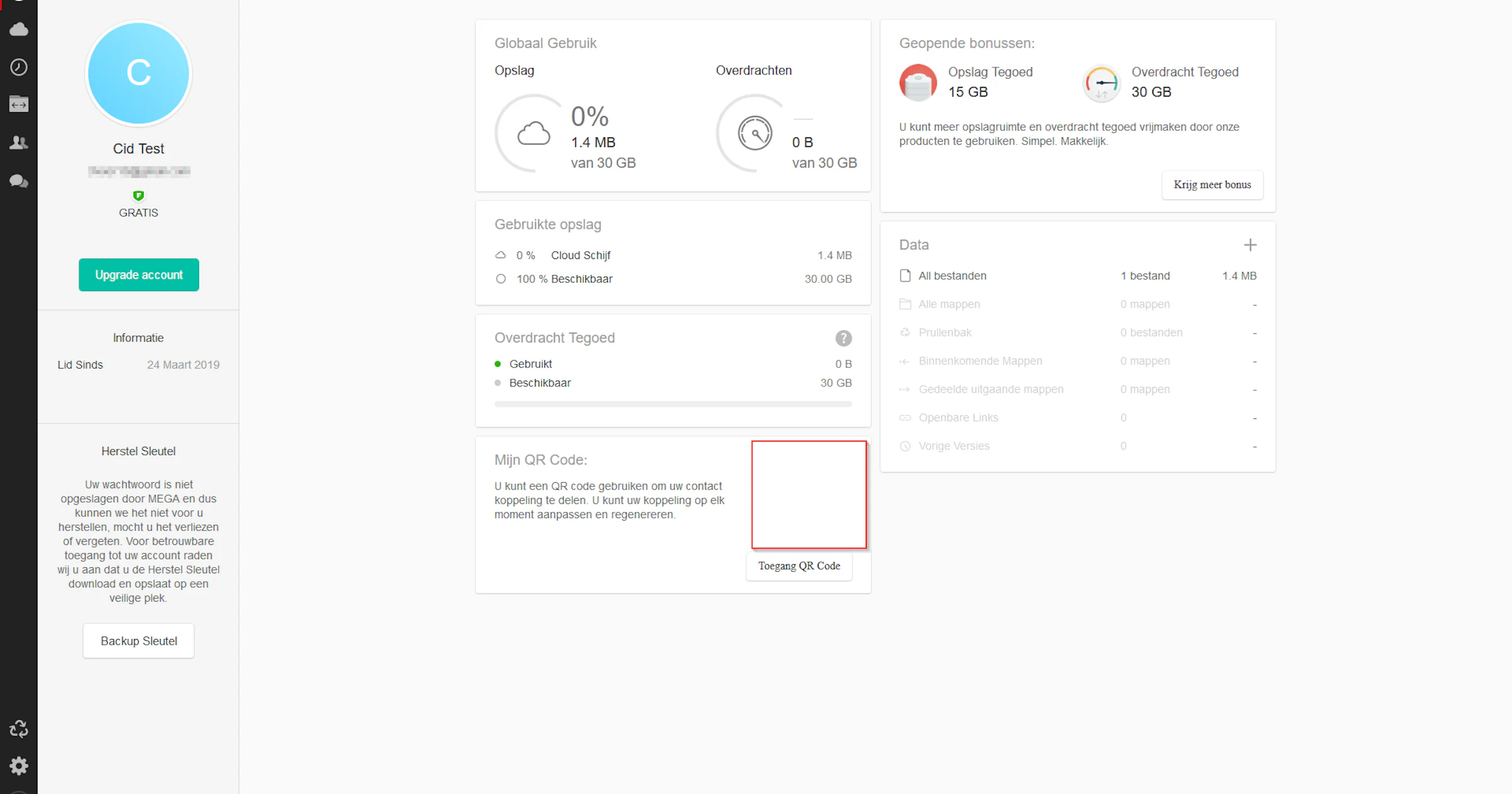 MEGA - Tot 50 GB gratis cloud-opslag