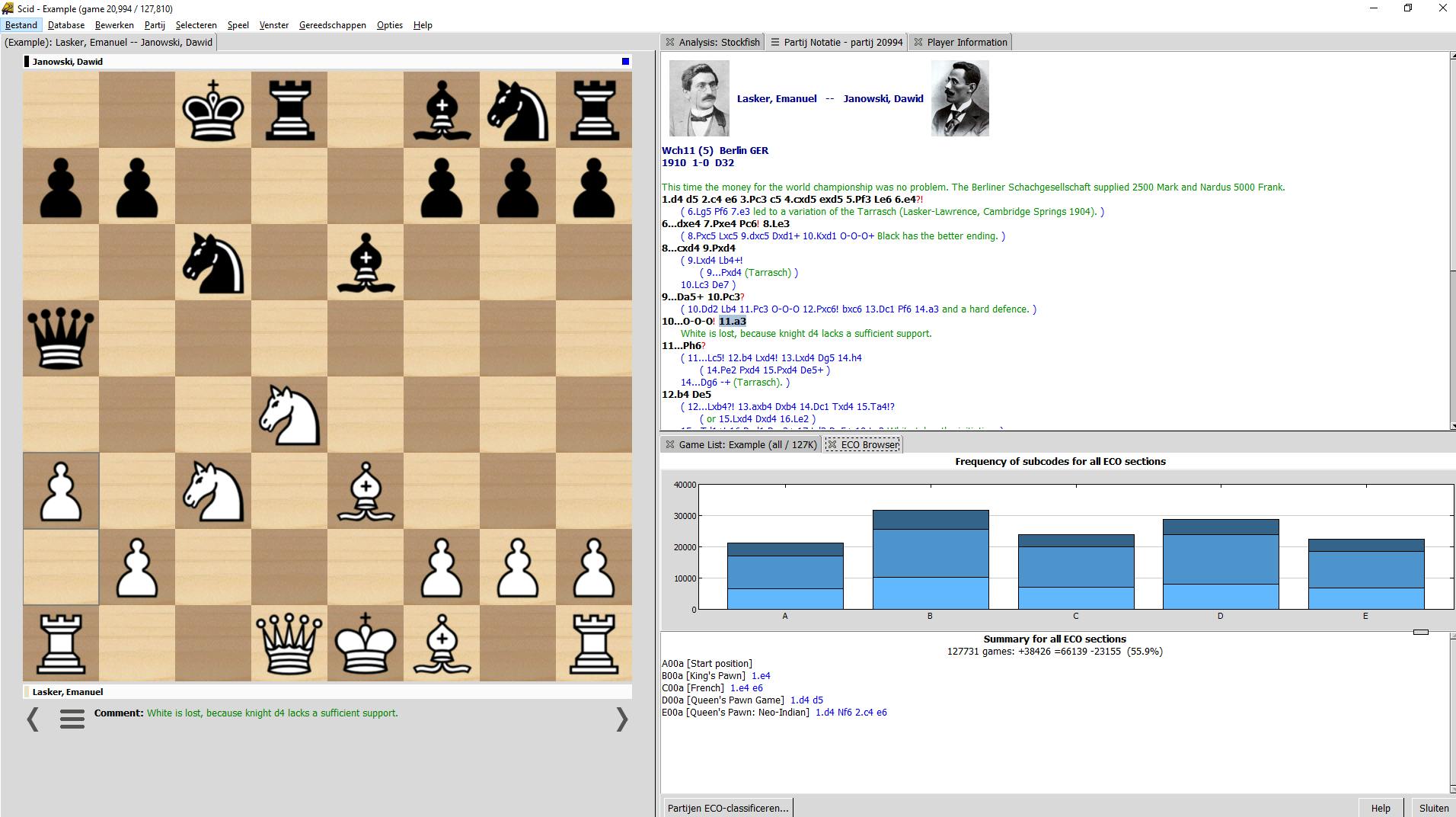 Scid - Schaakdatabase van professionele kwaliteit