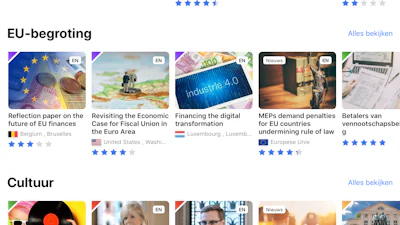 Citizens’ App - Wat doet de EU eigenlijk?