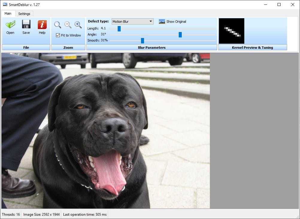 SmartDeblur - Probeer nog wat te maken van onscherpe foto’s