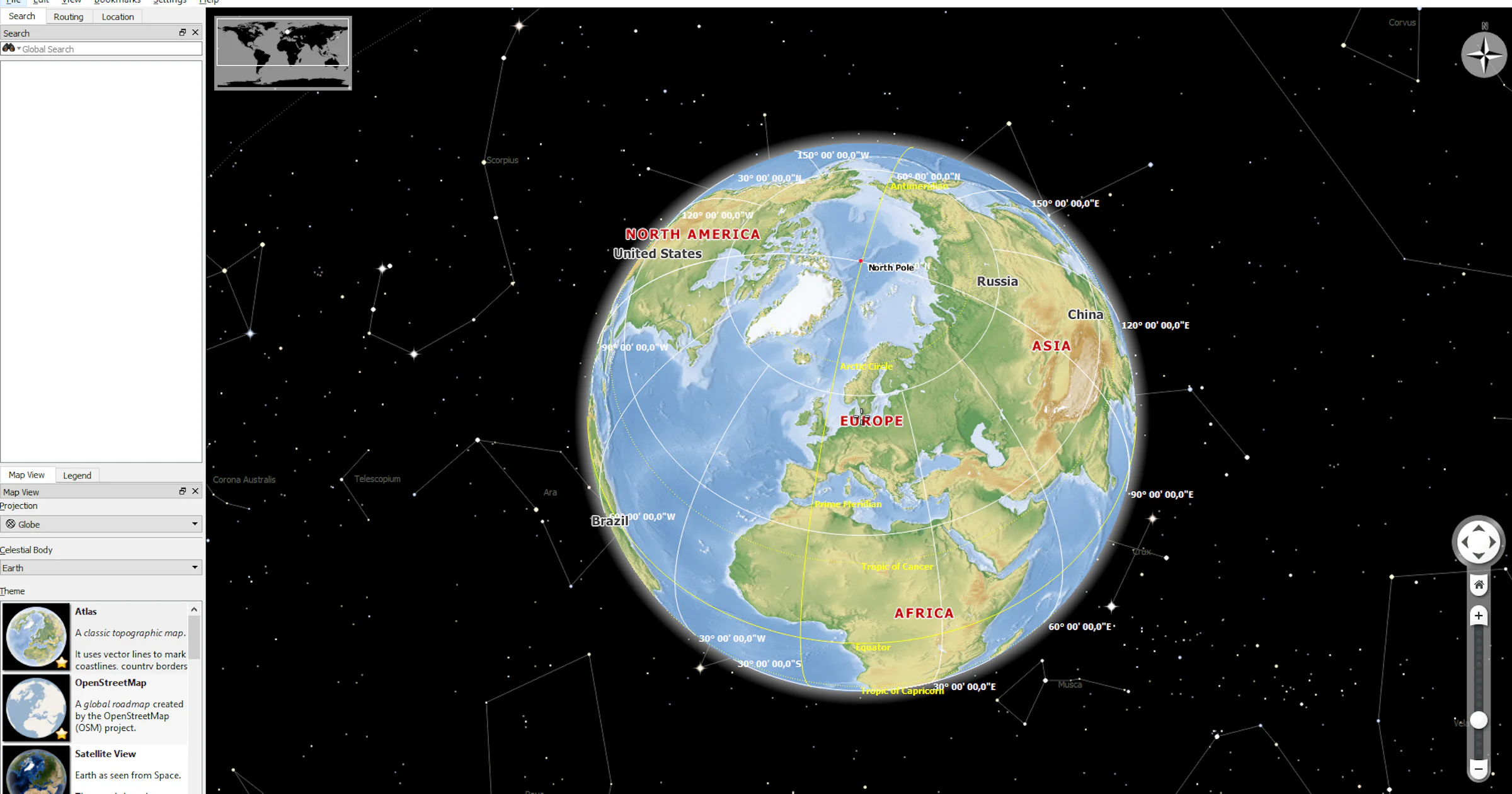 Marble - Een mooi alternatief voor Google Earth