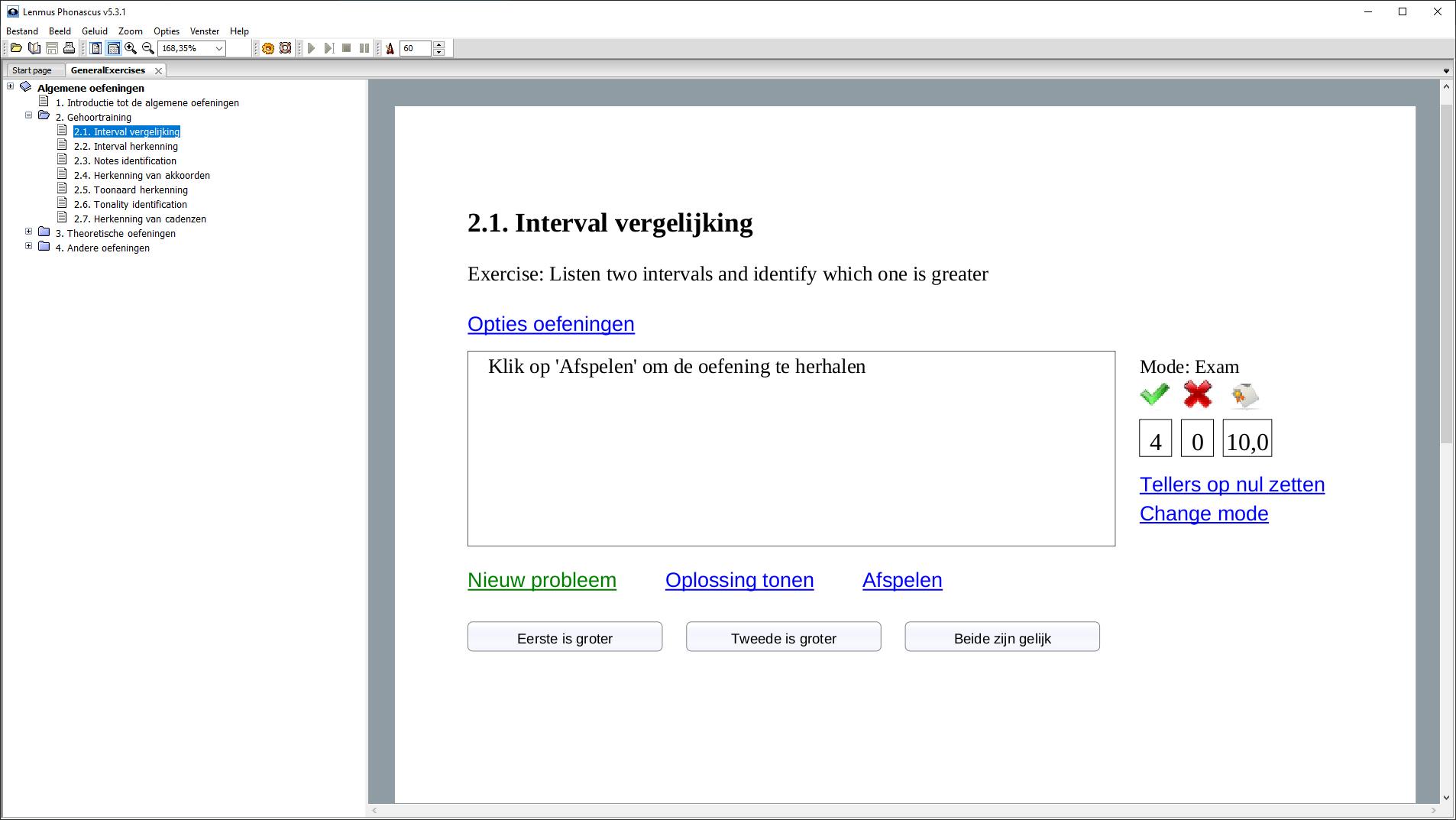 LenMus - Leer (beter) muziek lezen en beluisteren.