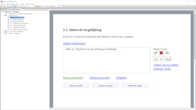 LenMus - Leer (beter) muziek lezen en beluisteren.
