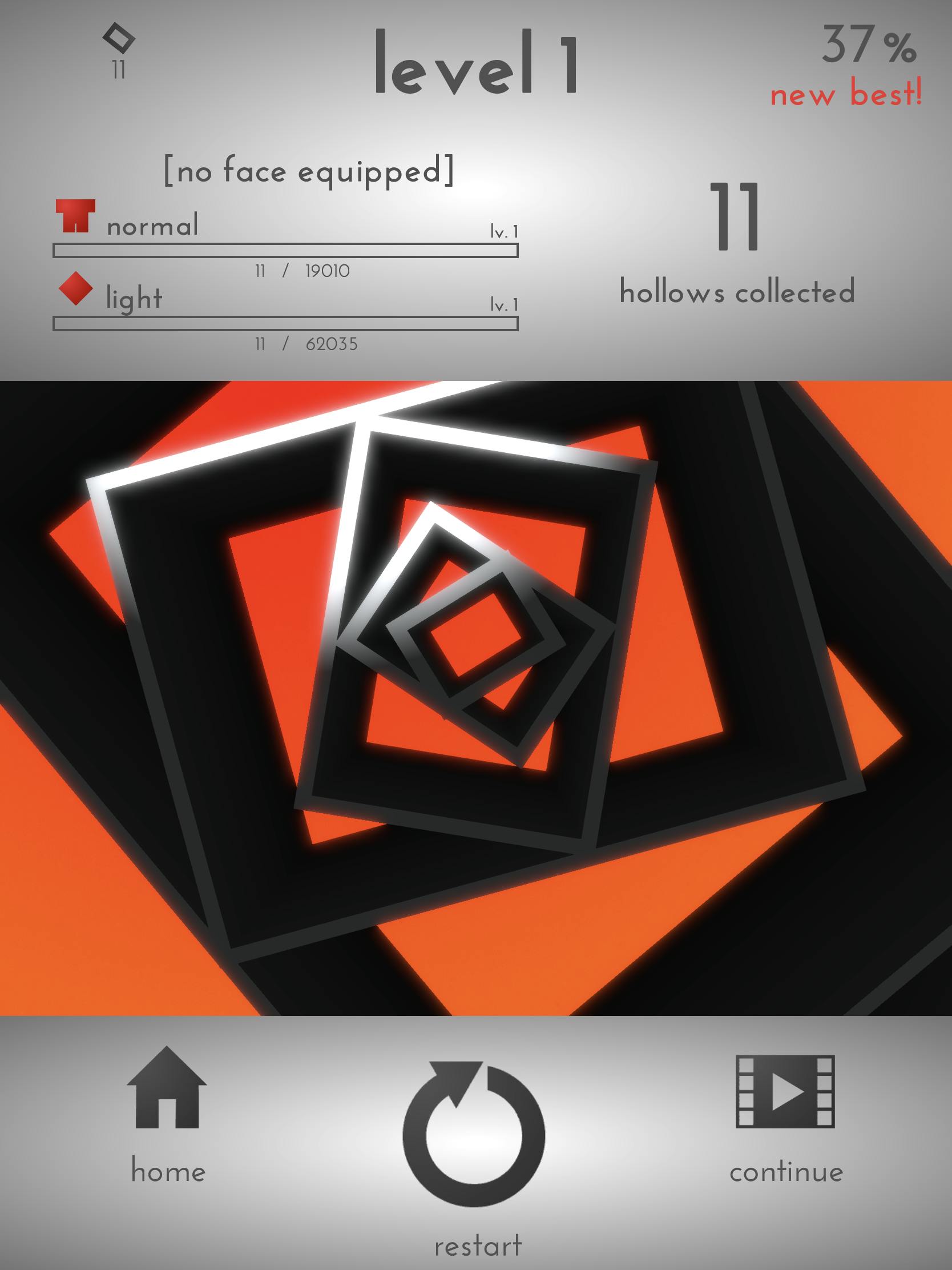 A Hollow Doorway - Lijn de vormen op zodat ze elkaar niet raken