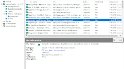 StorURL - la uw favoriete websites op in een centrale database