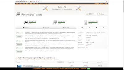 UserBenchmark - Kan je pc een beetje meekomen?