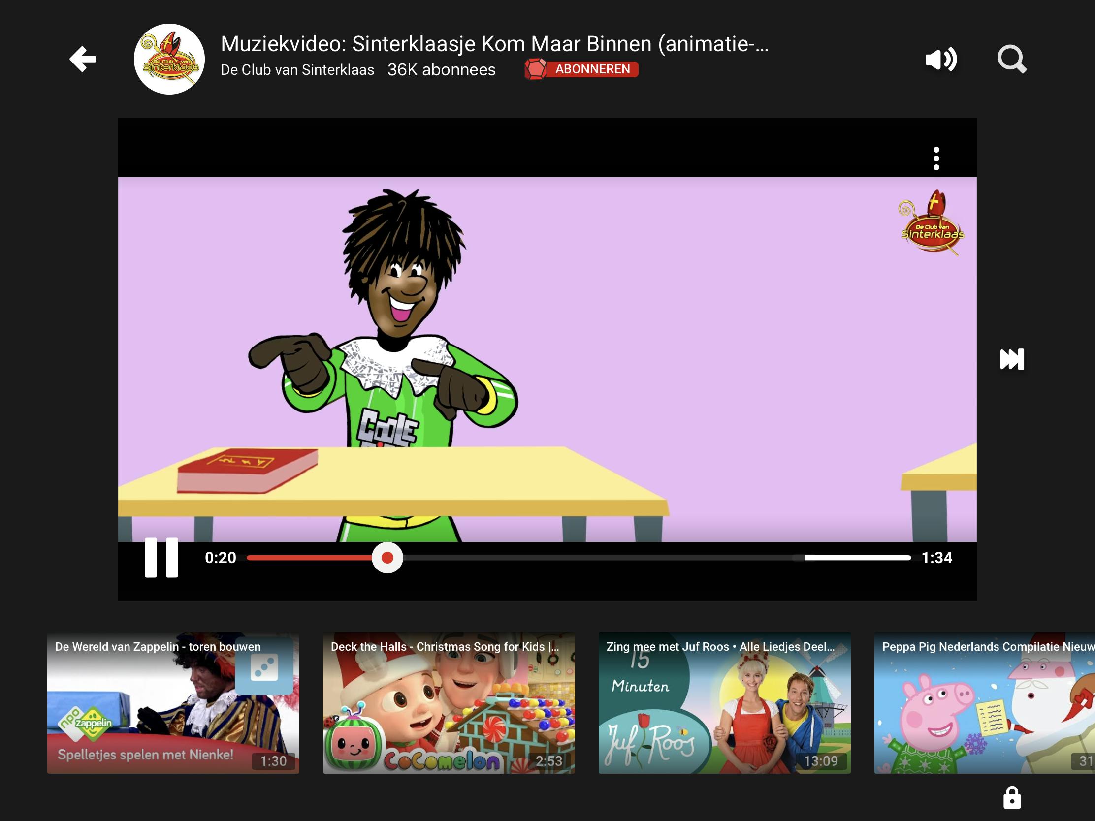 YouTube Kids - Gefilterd voor de kleintjes