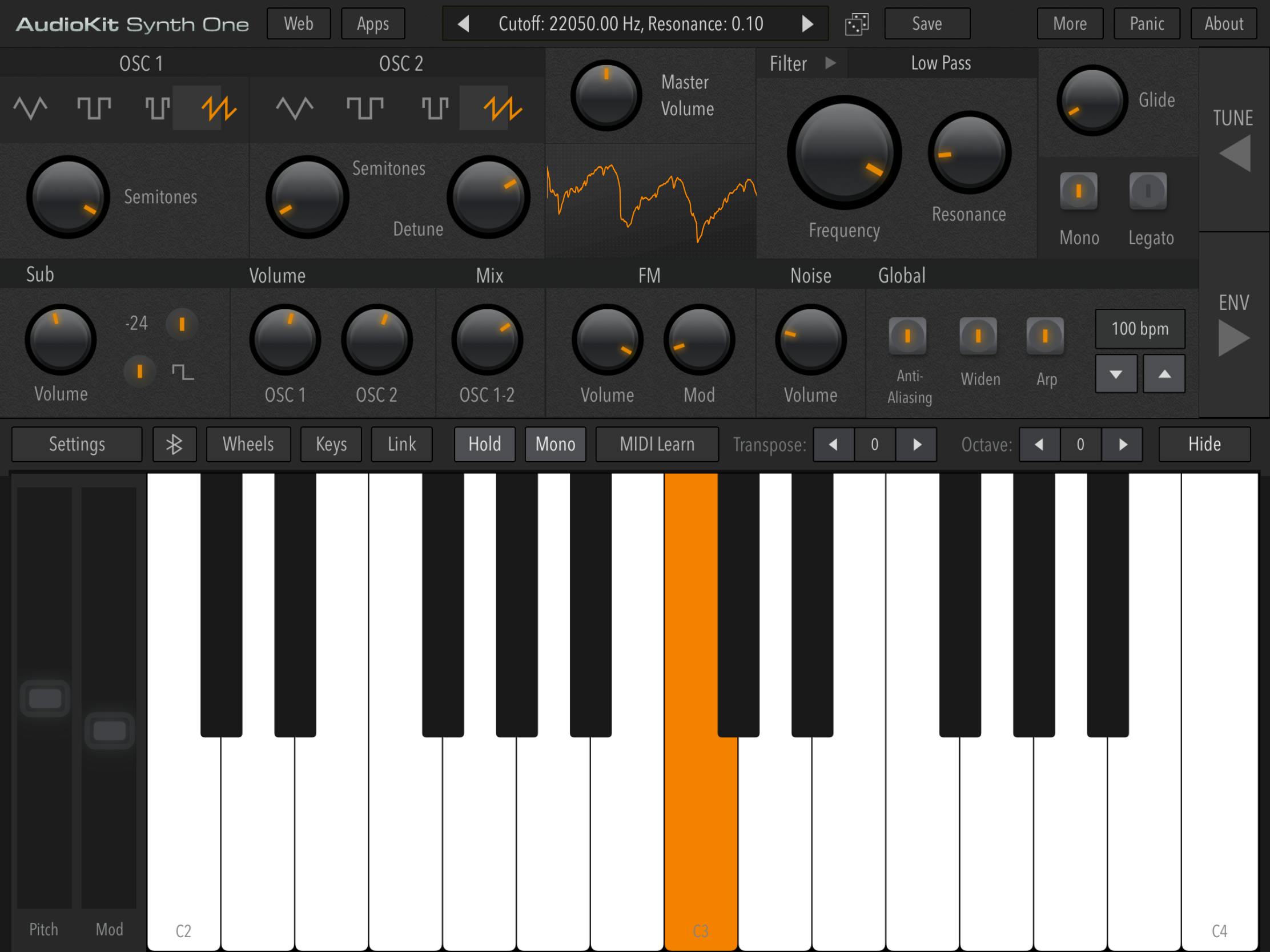 Synth One - Een gratis synthesizer van commerciële kwaliteit