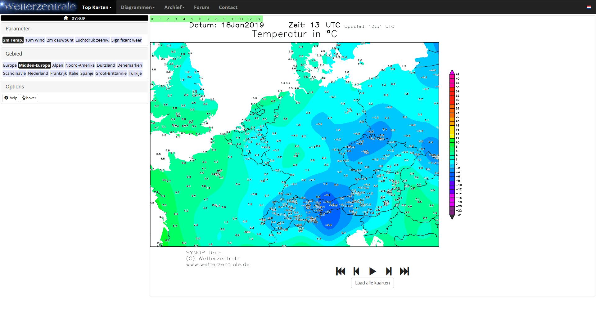 Wetterzentrale - hier vindt u veel meer weer