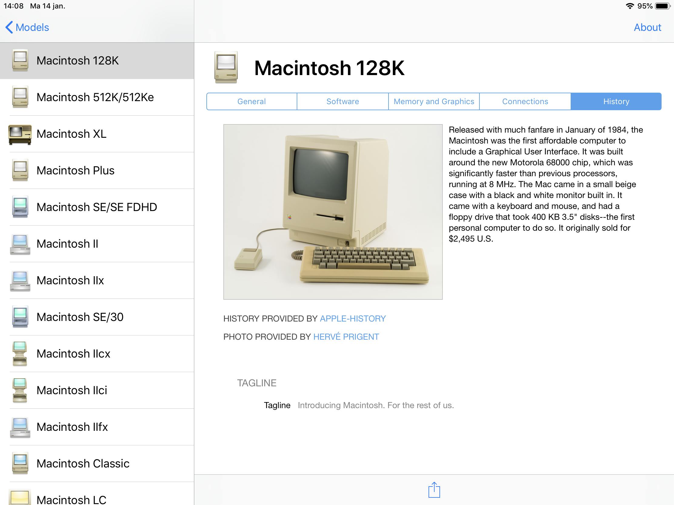 Mactracker - Interessante geschiedenis van alle Apple-producten