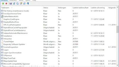 TaskSchedulerView - Het ultieme overzicht van geautomatiseerde Windows-taken