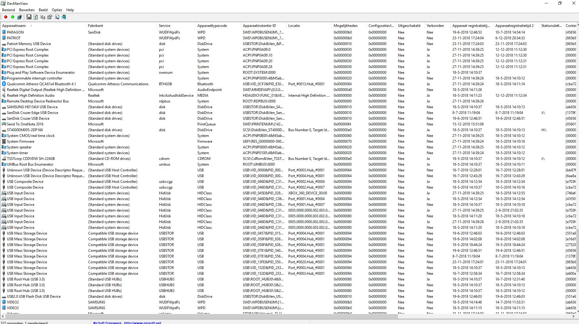 DevManView - Een uitgebreider alternatief voor Apparaatbeheer
