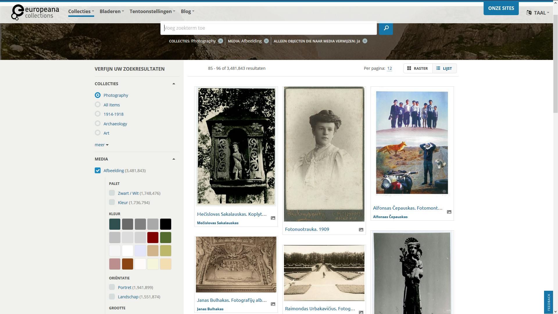 Europeana Collections - Duik in de rijke geschiedenis van Europa