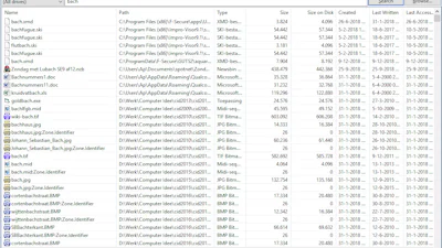 SwiftSearch - Een extreem snelle bestandszoeker